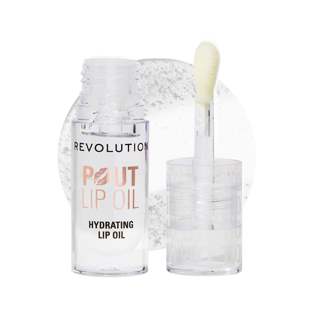 Makeup Revolution Pout Lip Oil - Lychee Clear