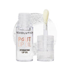 Makeup Revolution Pout Lip Oil - Lychee Clear