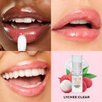 Makeup Revolution Pout Lip Oil - Lychee Clear