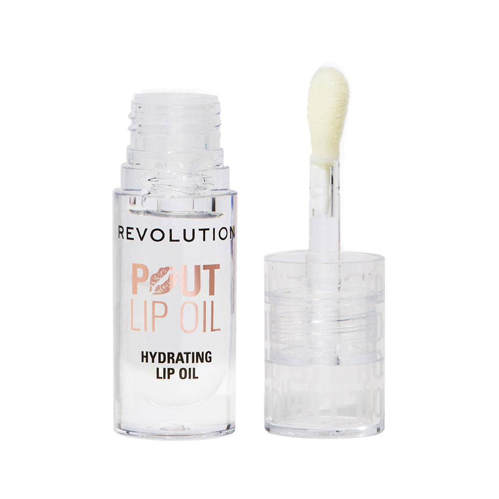 Makeup Revolution Pout Lip Oil - Lychee Clear