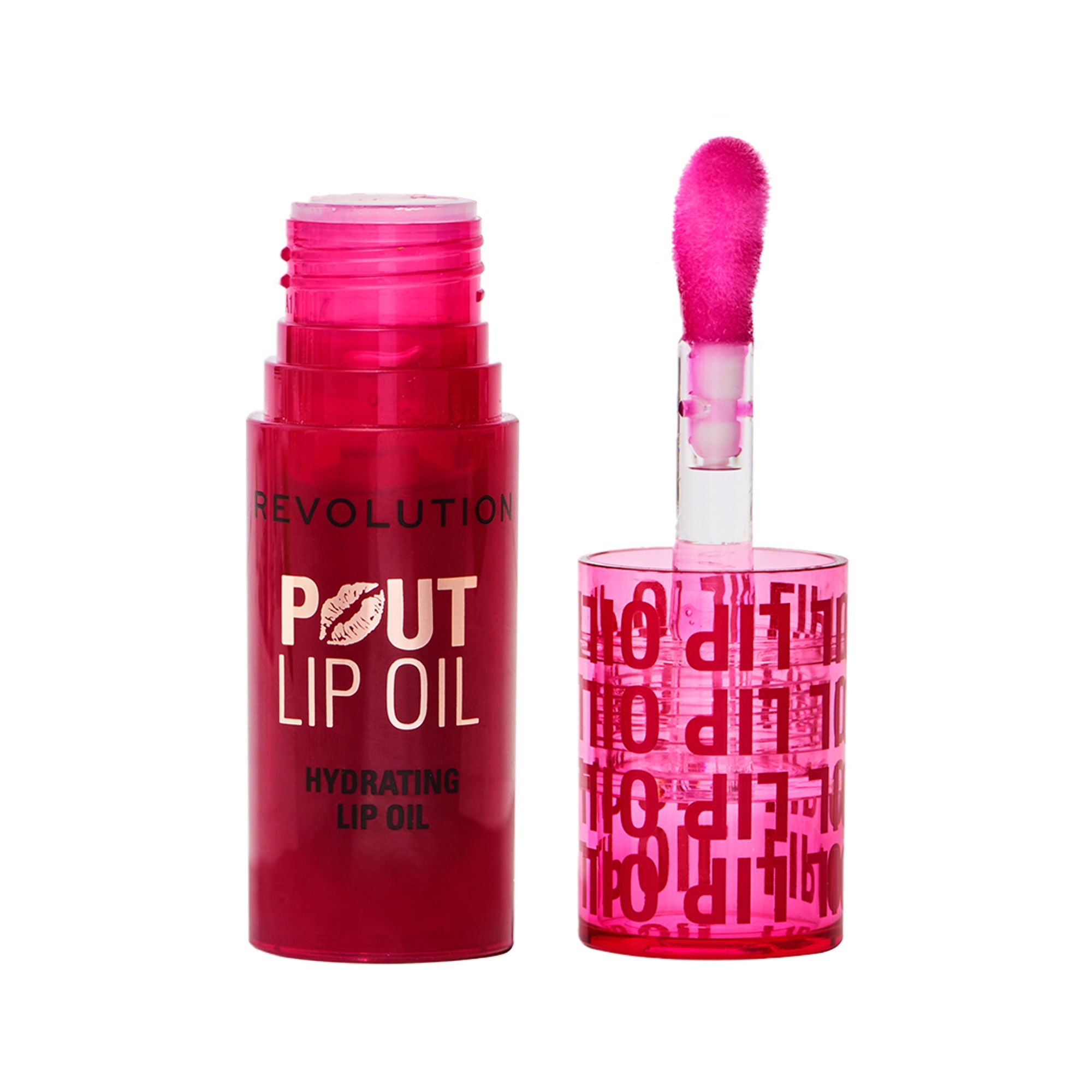 Makeup Revolution Pout Lip Oil - Cherry Red