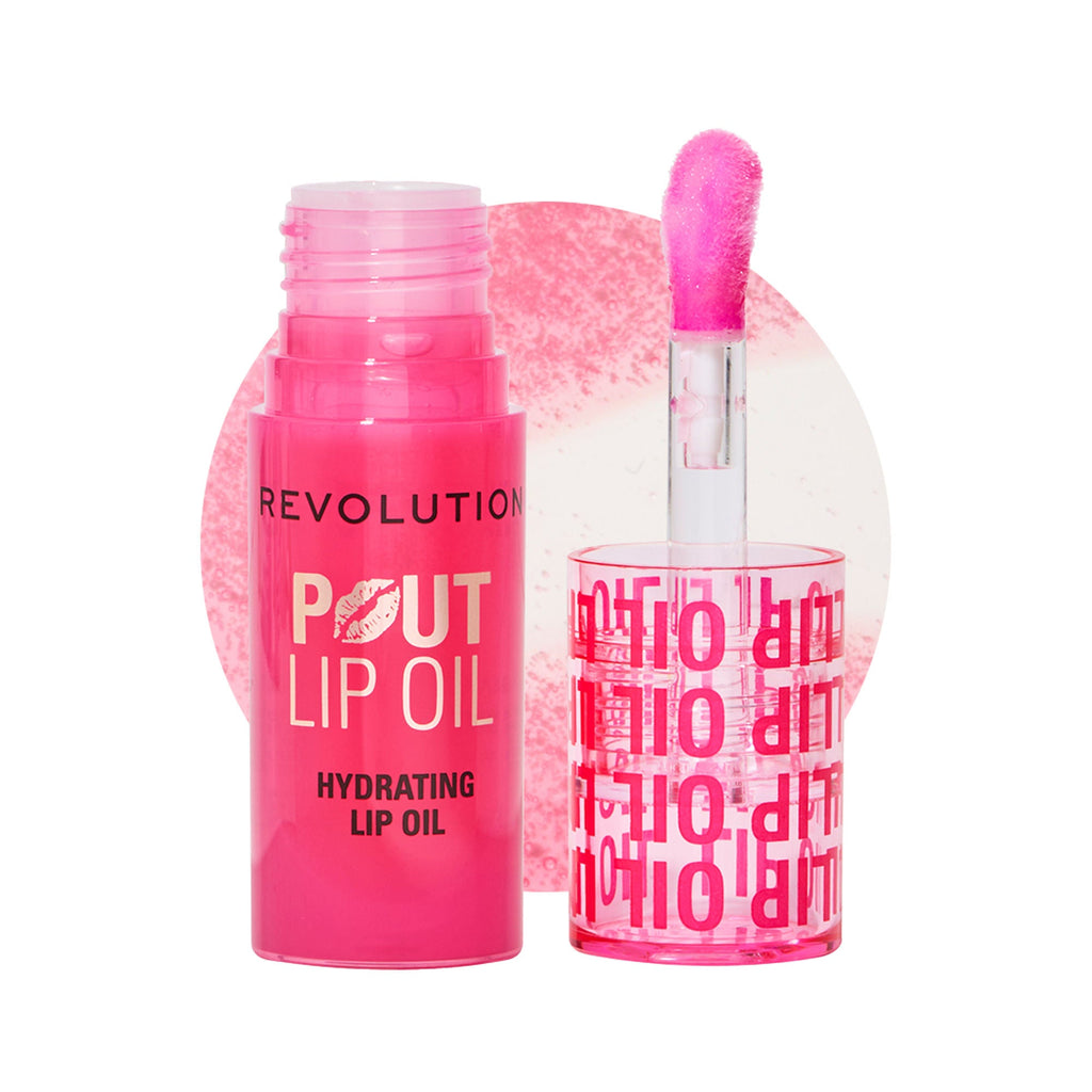 Makeup Revolution Pout Lip Oil - Watermelon Pink