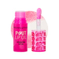 Makeup Revolution Pout Lip Oil - Raspberry Pink