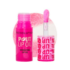 Makeup Revolution Pout Lip Oil - Raspberry Pink
