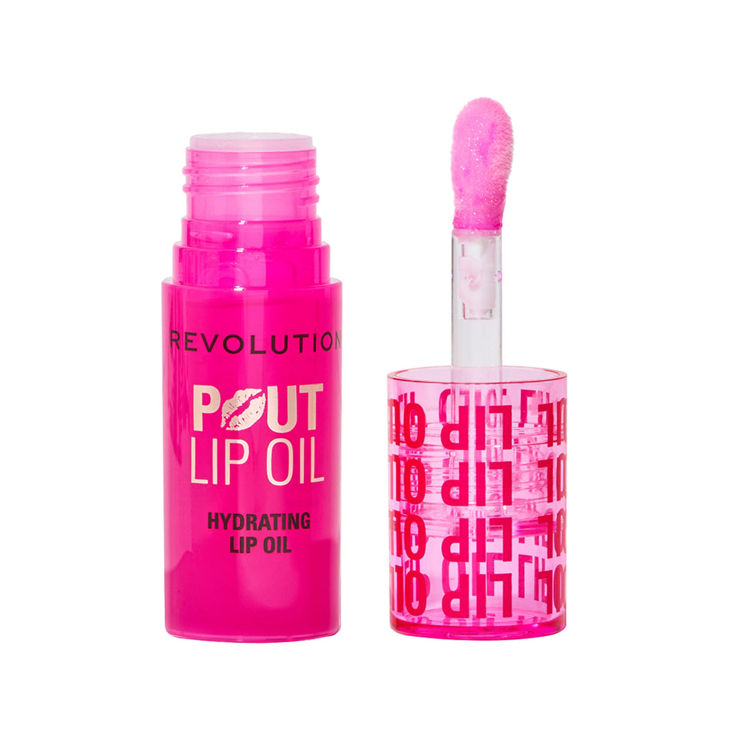 Makeup Revolution Pout Lip Oil - Raspberry Pink