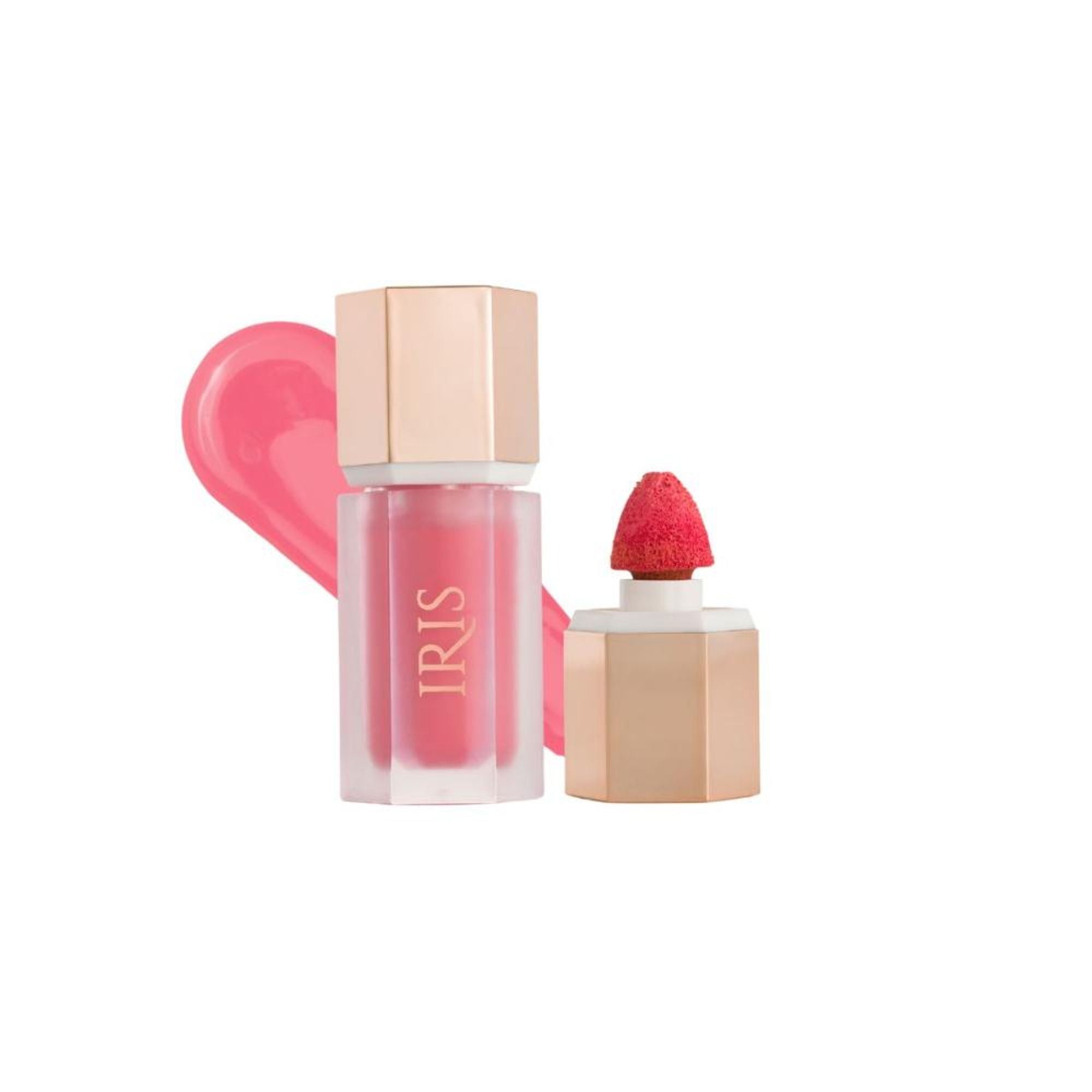 IRIS COSMETICS Oh! She Blushes Liquid Blush - Bright Pink