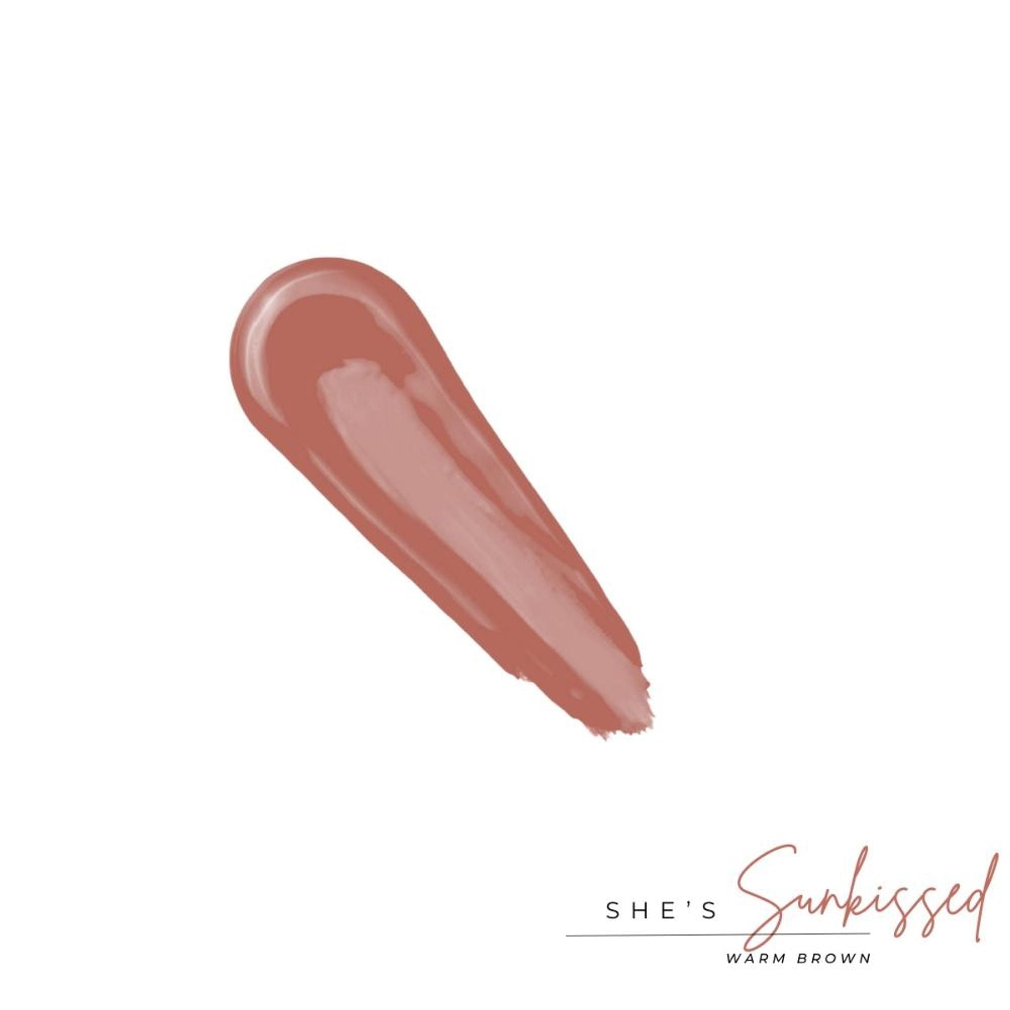 IRIS COSMETICS Oh! She Blushes Liquid Blush - Warm Brown