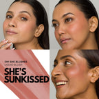 IRIS COSMETICS Oh! She Blushes Liquid Blush - Warm Brown