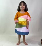 ArthLife Multi-Color Block Dress