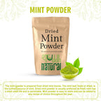 Shuddh Natural Mint Powder - Aromatic Flavor - Distacart