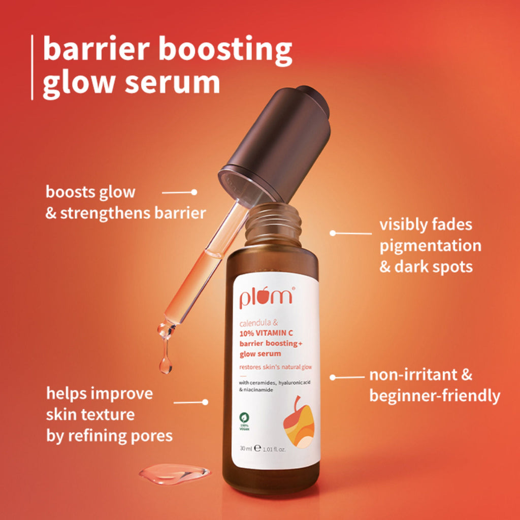 Plum Bestselling Vitamin C & Alpha Arbutin Sun Protect Duo - For Tan Protection & Glowing Skin