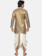 Sethukrishna Blue Kurta with Dhoti Pants For Men - Distacart