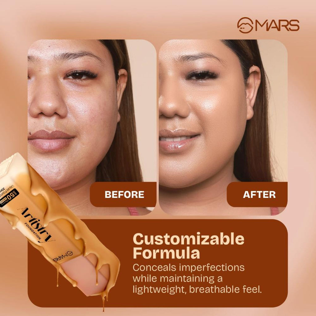 MARS Cosmetics Artistry Liquid Foundation - 04-Creamy Custard