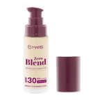 MARS Cosmetics SPF30 PA+++ Zero Blend Weightless Foundation - 02 Shell Coconut
