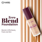 MARS Cosmetics SPF30 PA+++ Zero Blend Weightless Foundation - 08-Honey Nectar