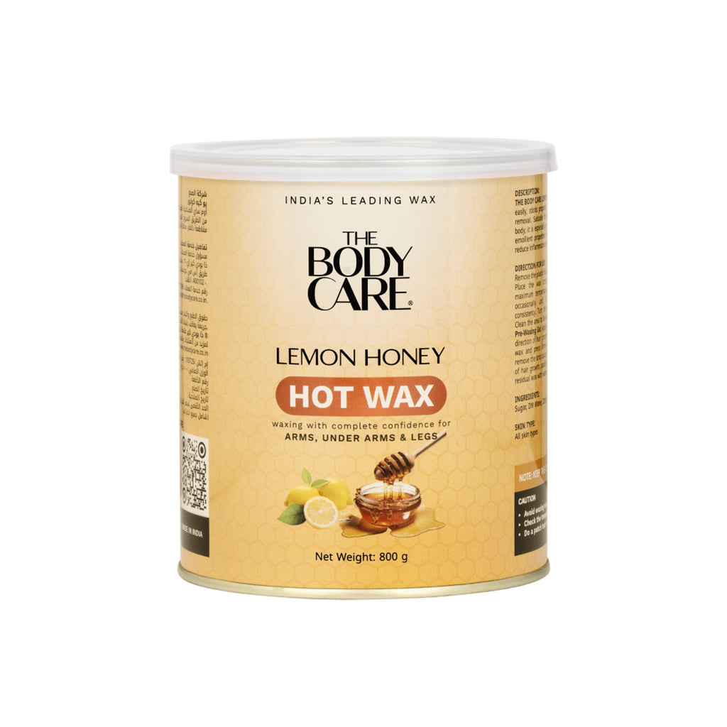 The Body Care Lemon Honey Hot Wax