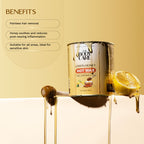 The Body Care Lemon Honey Hot Wax