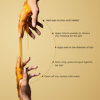 The Body Care Lemon Honey Hot Wax