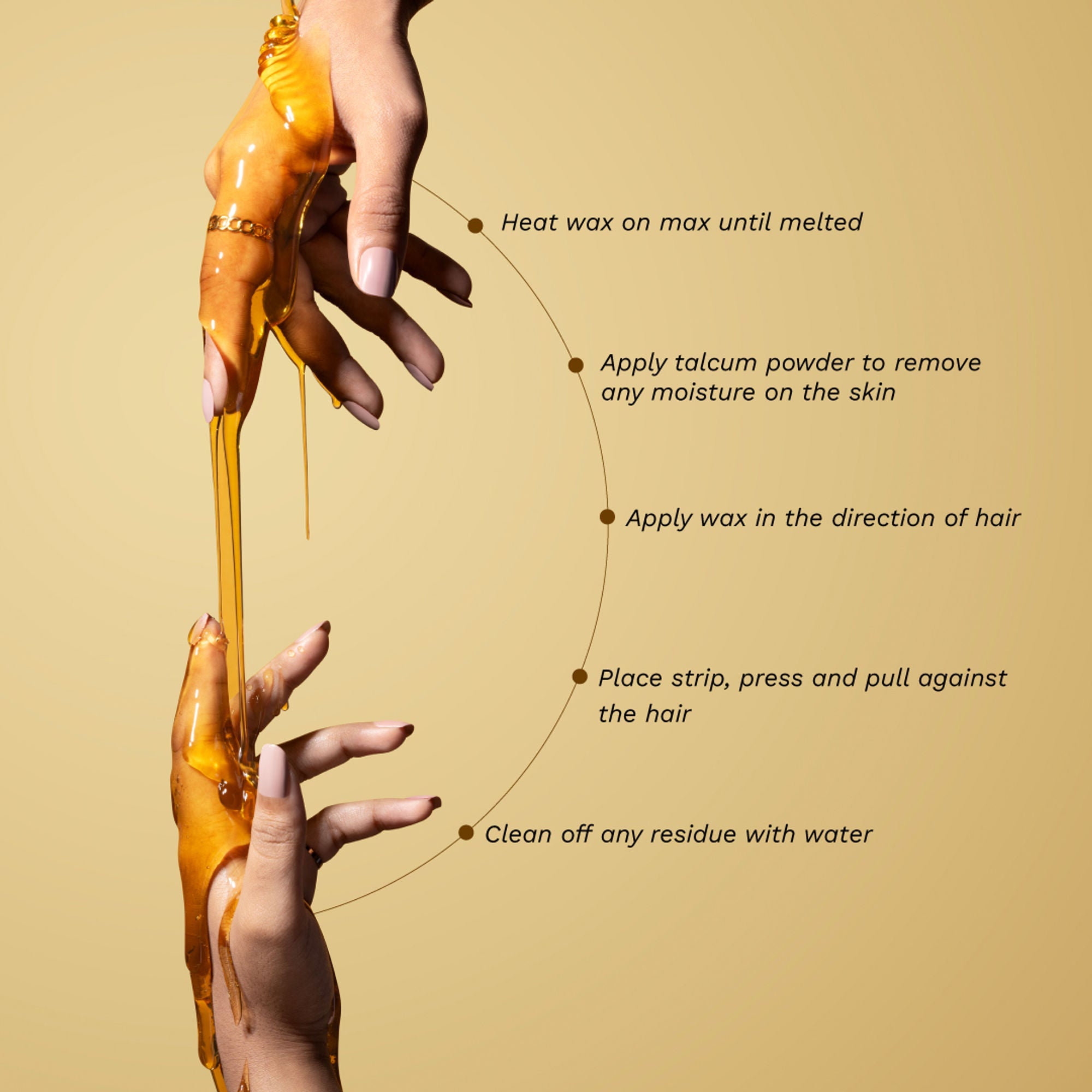 The Body Care Lemon Honey Hot Wax