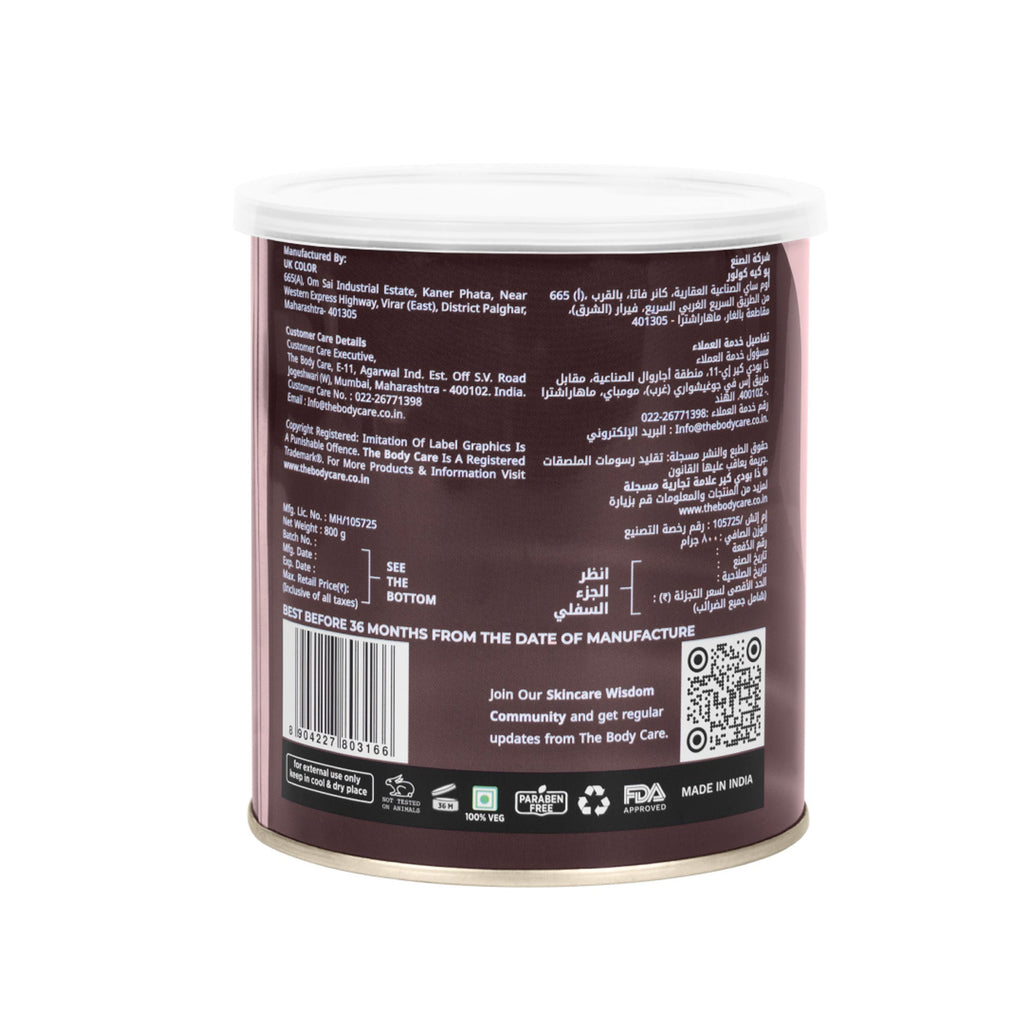 The Body Care Natural Chocolate Wax