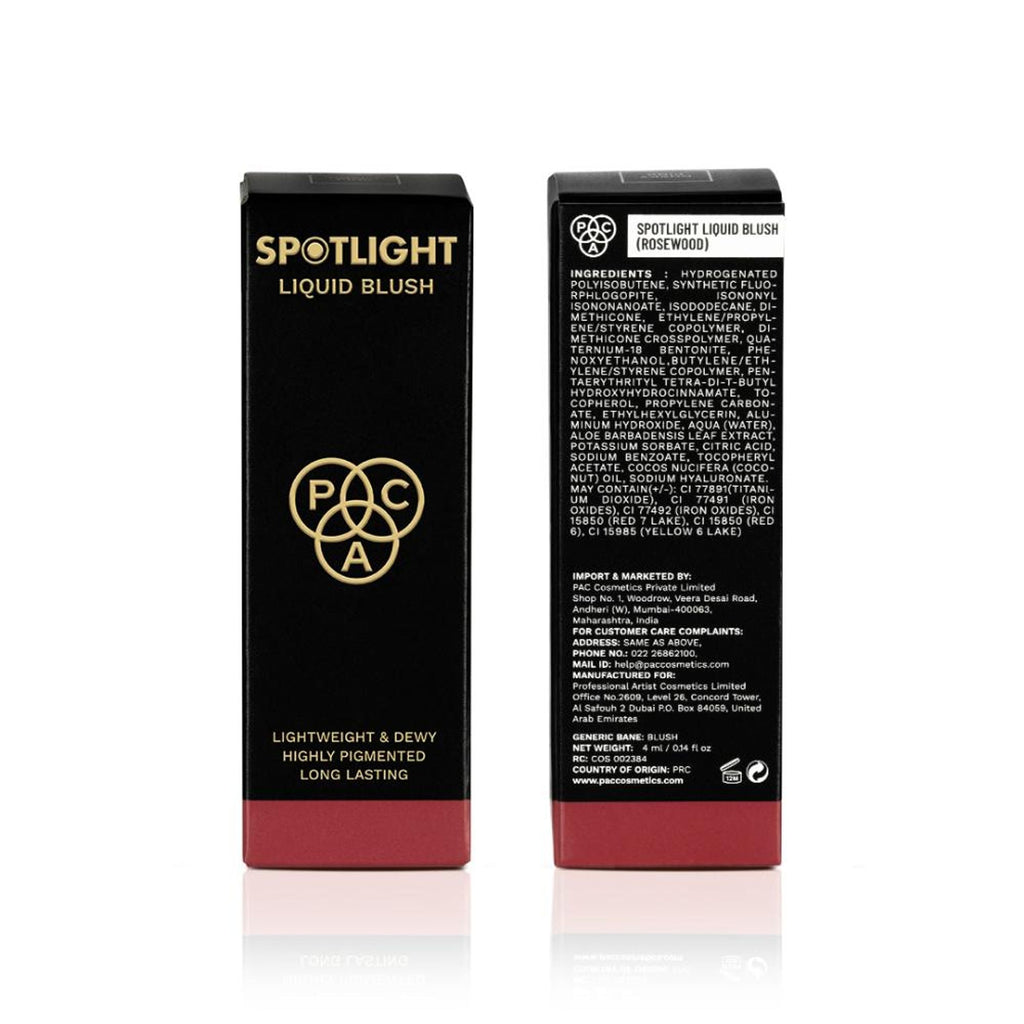 PAC Studio Spotlight Liquid Blush - Rosewood