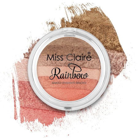 Miss Claire Rainbow Baked Shimmer Bricks - 2