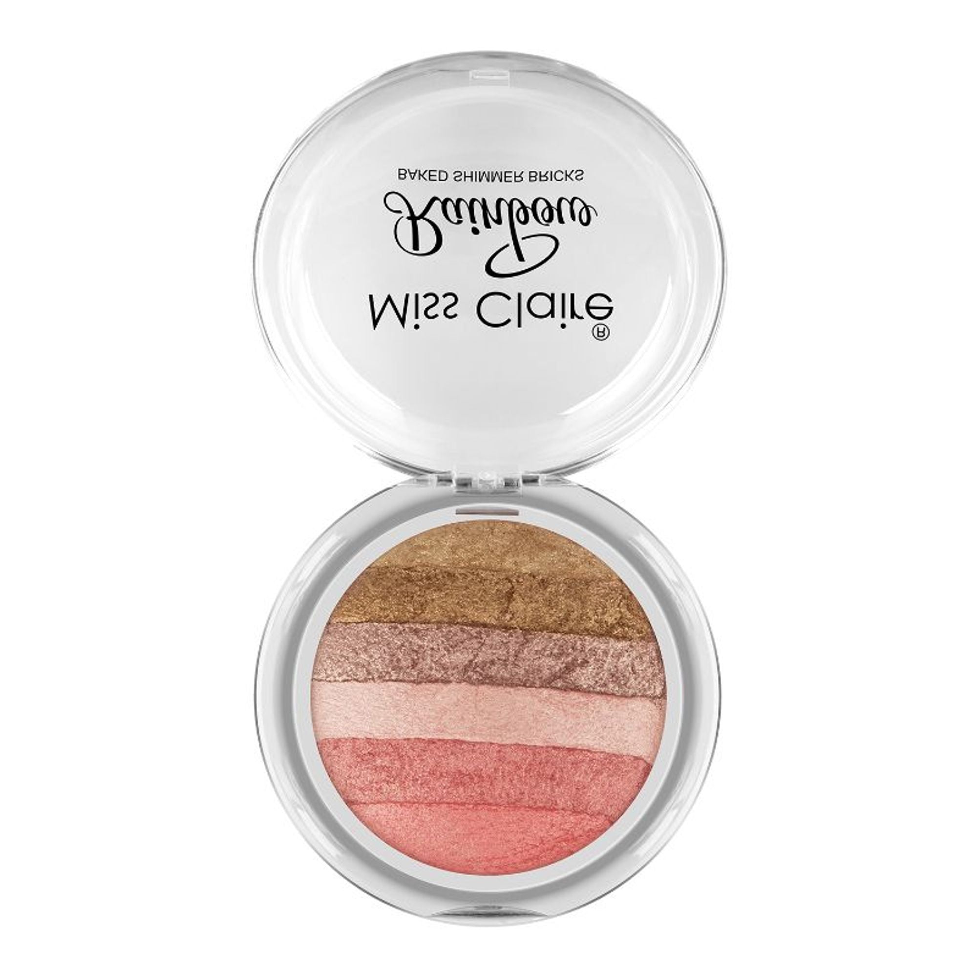 Miss Claire Rainbow Baked Shimmer Bricks - 2 - Distacart