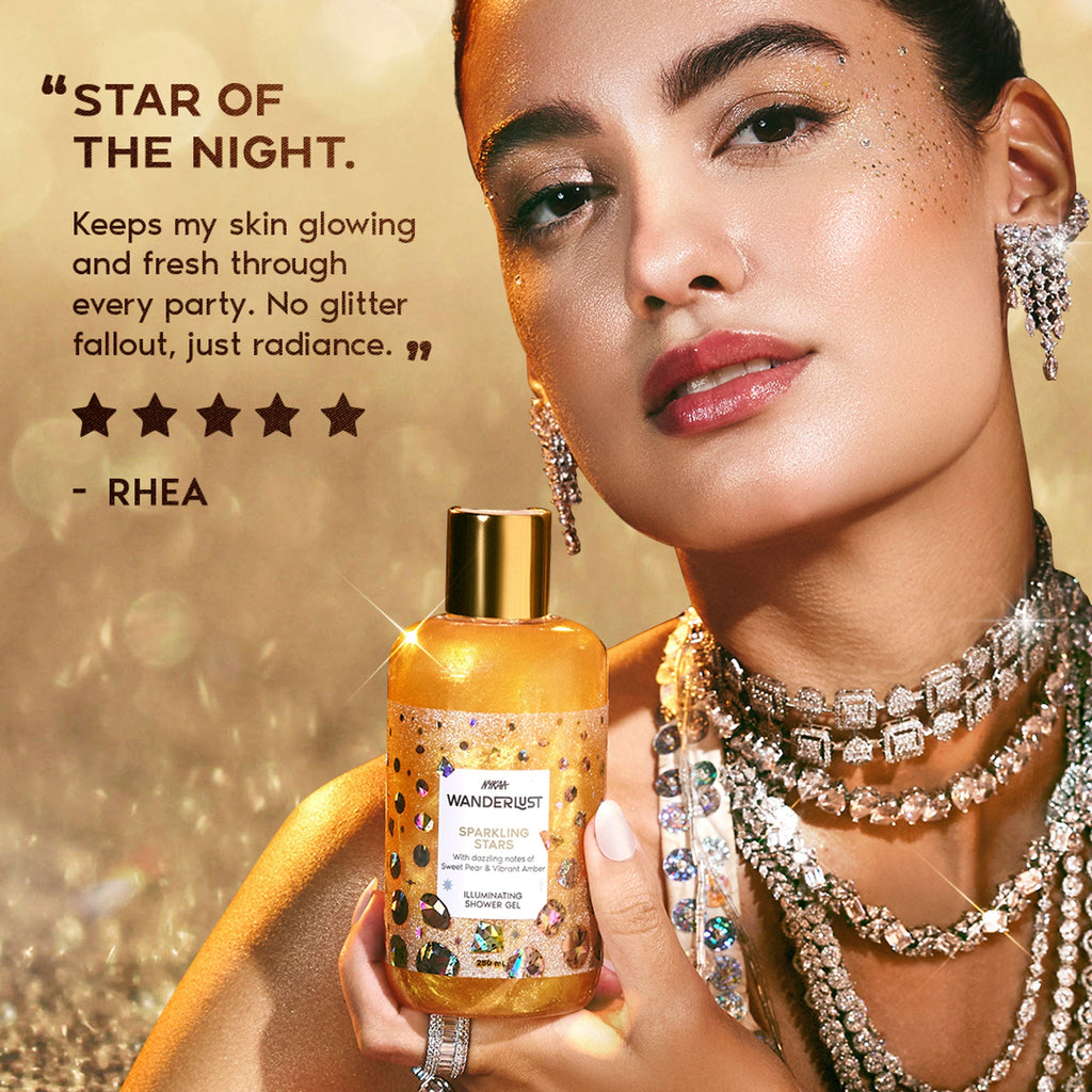 Wanderlust Shower Gels - Sparkling Stars