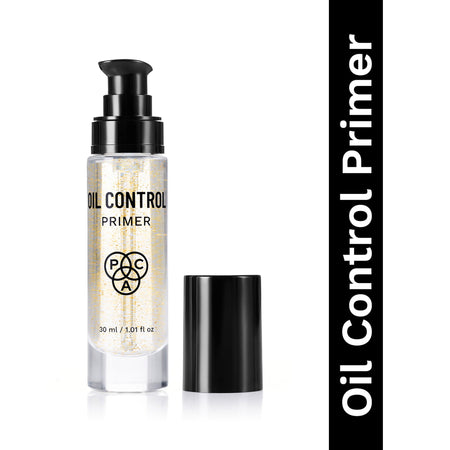 PAC Studio Oil Control Primer - Infused with 24K Gold Leaf Extracts, Controls Oil & Shine Minimizes Pores