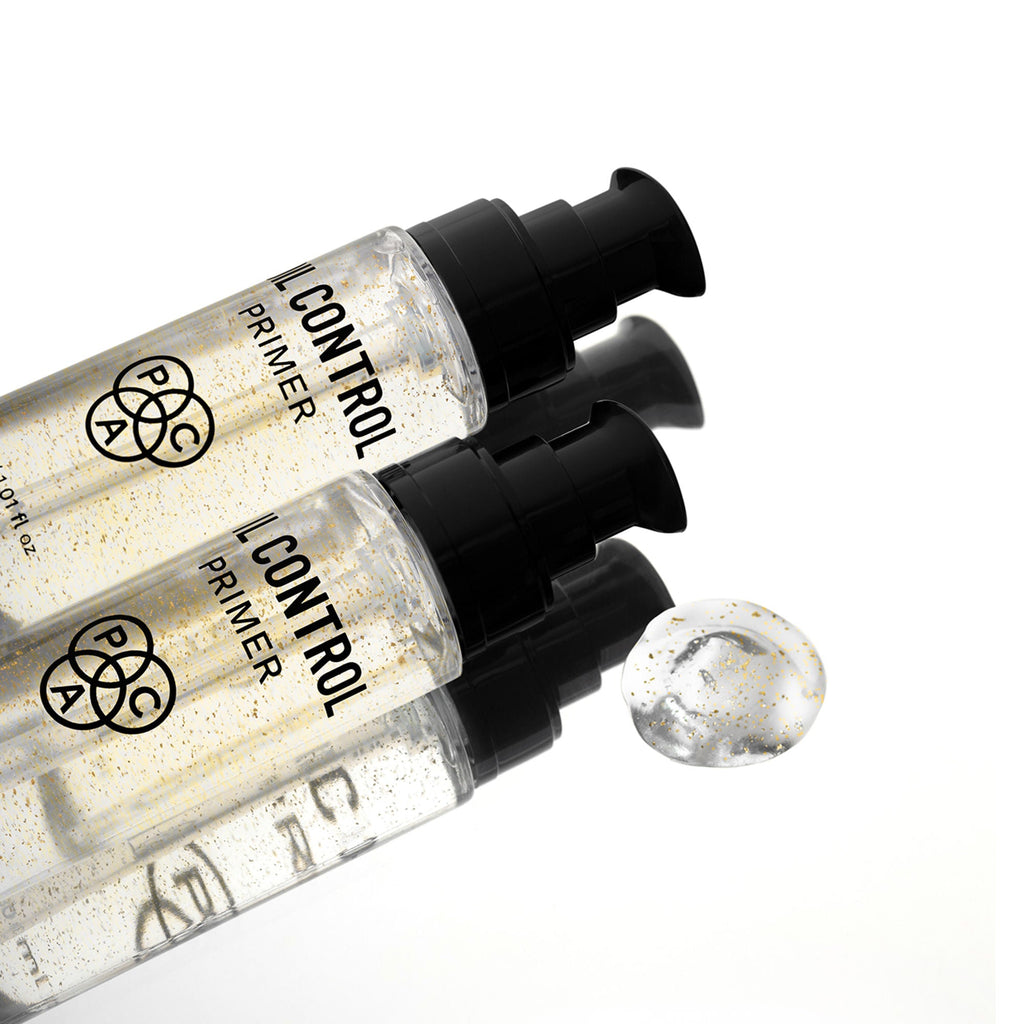 PAC Studio Oil Control Primer - Infused with 24K Gold Leaf Extracts, Controls Oil & Shine Minimizes Pores