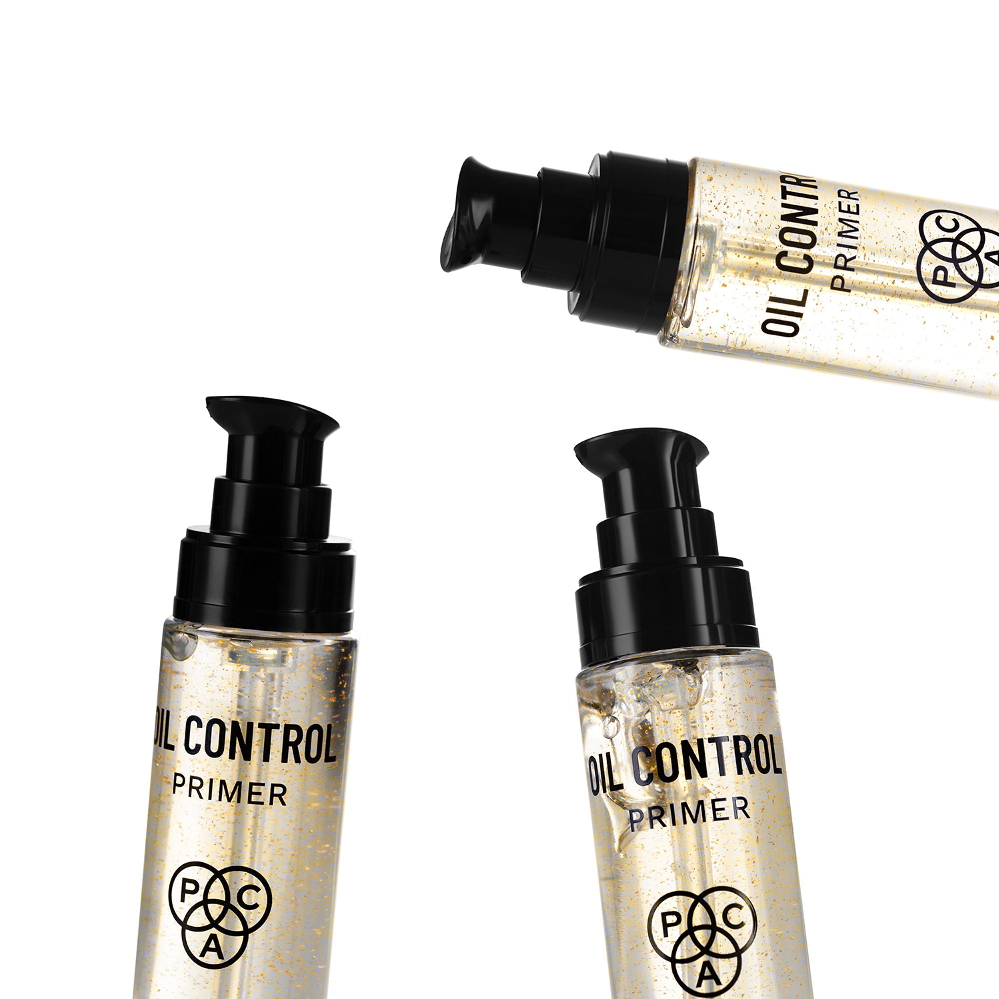 PAC Studio Oil Control Primer - Infused with 24K Gold Leaf Extracts, Controls Oil & Shine Minimizes Pores