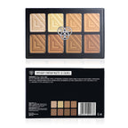 PAC Studio Spotlight Contour Palette X8 - All in One MUA Palette, High Payoff, Shades for every Skin Tone