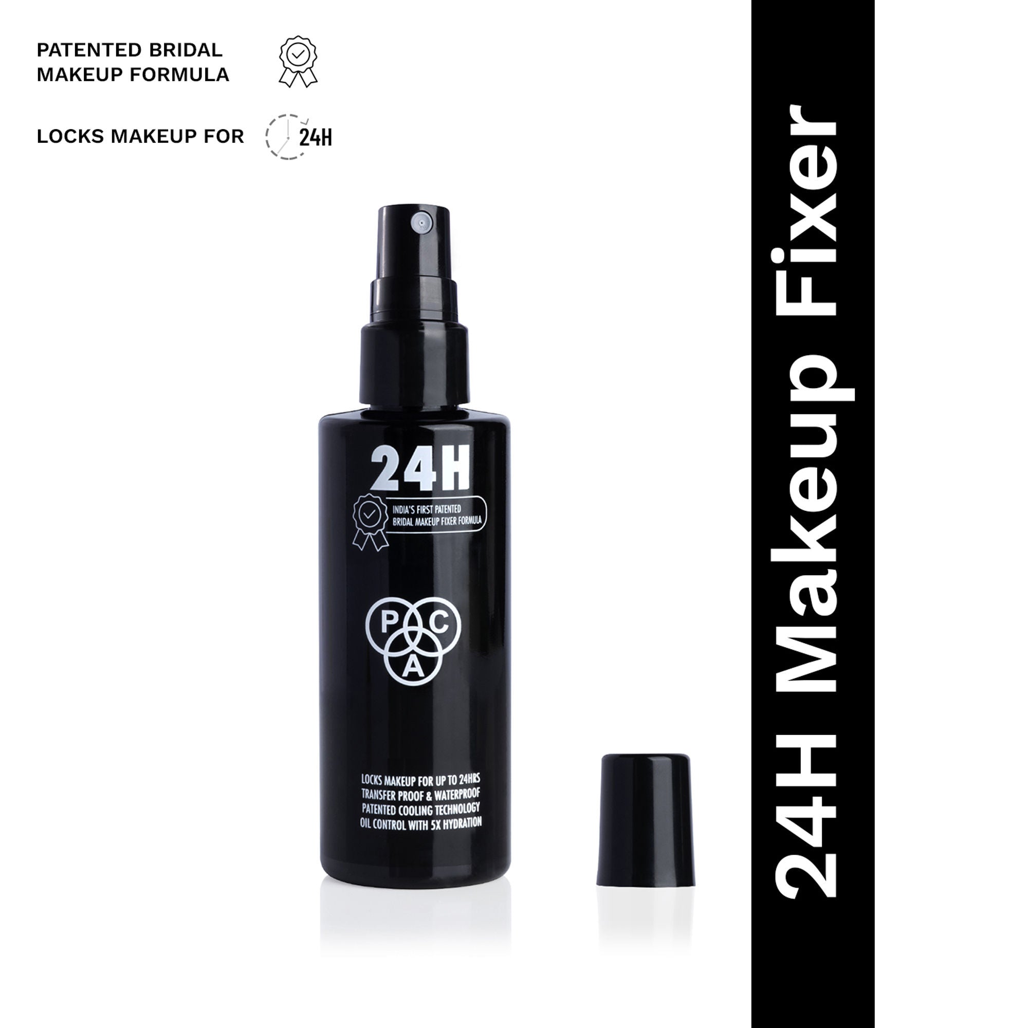 PAC Studio 24H Makeup Fixer - Locks Makeup for 24H, Patented Bridal Formula, Waterproof & Transferproof