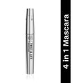 PAC Studio Twist & Lift Mascara - 4-in-1 Mascara Wand, Curls Defines Volumizes & Lifts, Waterproof