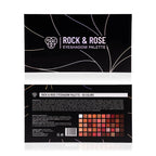 PAC Studio Rock & Rose Eyeshadow Palette - Blendable Mattes, Shimmers & Chromes, Perfect Transition Shades