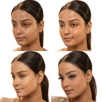 PAC Studio Spotlight Concealer Palette - Correct Conceal & Foundation Palette, Lasting Buildable Coverage