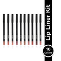 PAC Studio 24H Lip Liner Kit Everyday Nude - 24H Comfortable Wear, Highly Pigmented, Waterproof Smudgeproof