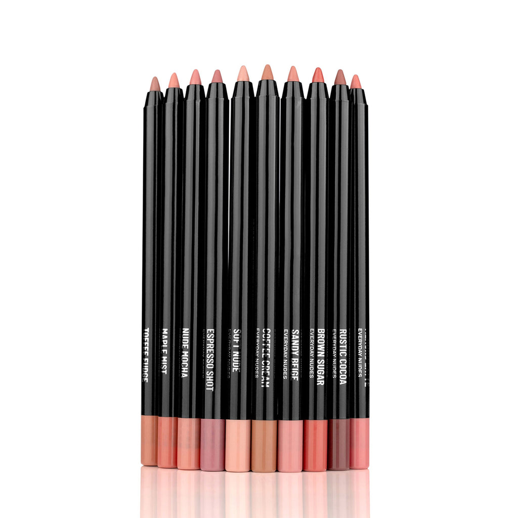 PAC Studio 24H Lip Liner Kit Everyday Nude - 24H Comfortable Wear, Highly Pigmented, Waterproof Smudgeproof
