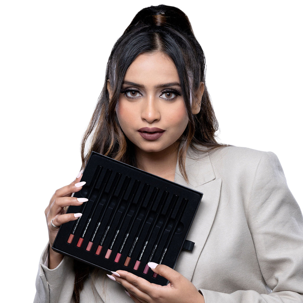 PAC Studio 24H Lip Liner Kit Everyday Nude - 24H Comfortable Wear, Highly Pigmented, Waterproof Smudgeproof