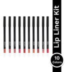 PAC Studio 24H Lip Liner Kit Bridal - 24H Comfortable Wear, Highly Pigmented, Waterproof & Smudgeproof
