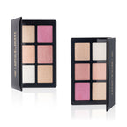 PAC Studio Spotlight Duo Chrome Highlighter Palette - Silky Smooth Blendable Multi Chromes, Intense Payoff