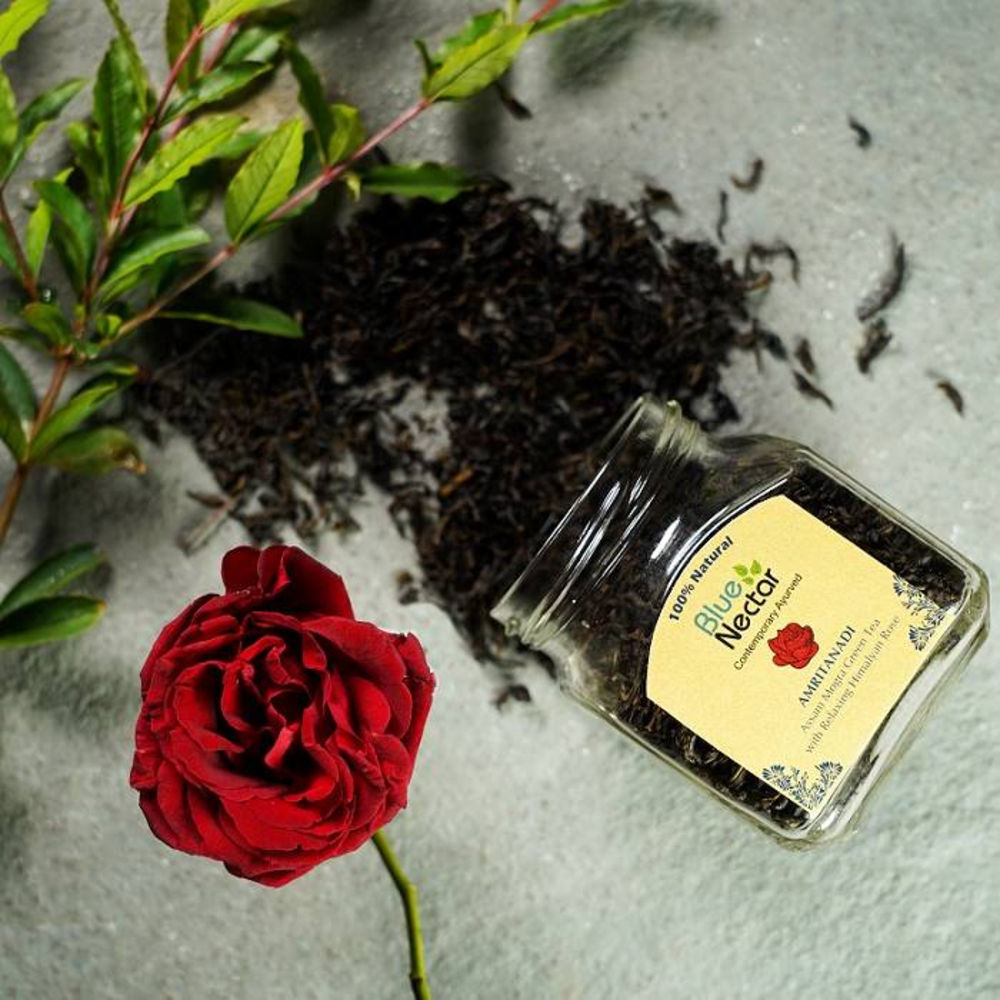 Blue Nectar Amritanadi Assam Mogra Green Tea