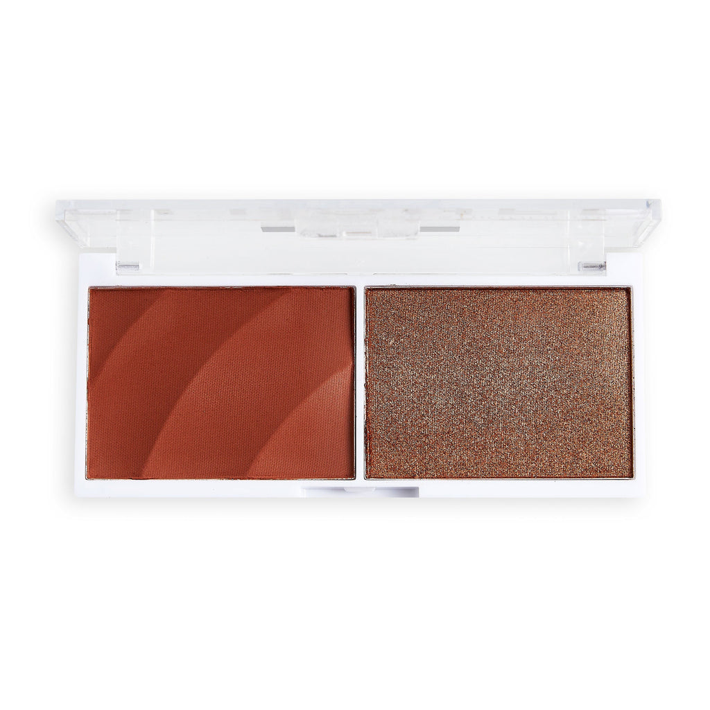Revolution Relove Colour Play Blushed Duo Baby - Baby - Distacart