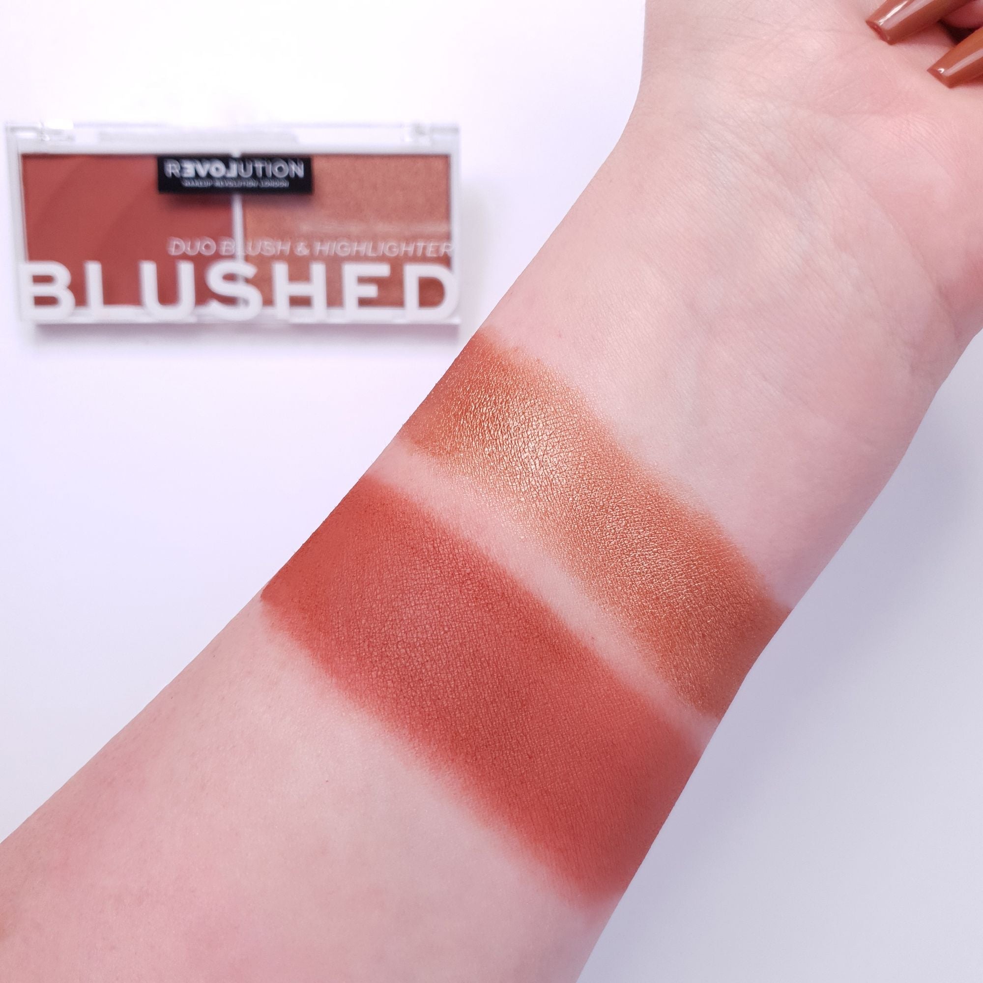 Revolution Relove Colour Play Blushed Duo Baby - Baby - Distacart