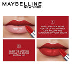 Maybelline New York Color Sensational Creamy Matte Lipstick / 630 Flaming Fuchsia - Distacart