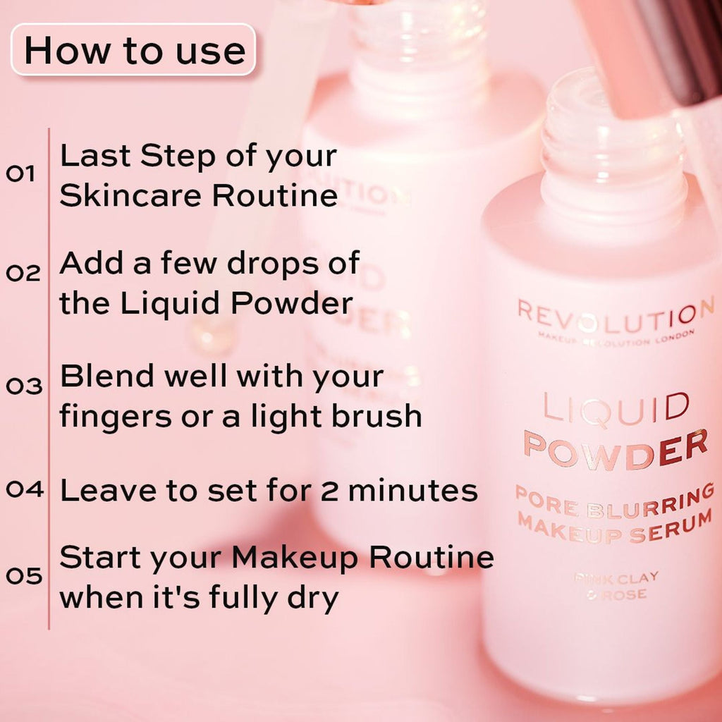 Makeup Revolution Liquid Powder Make Up Serum