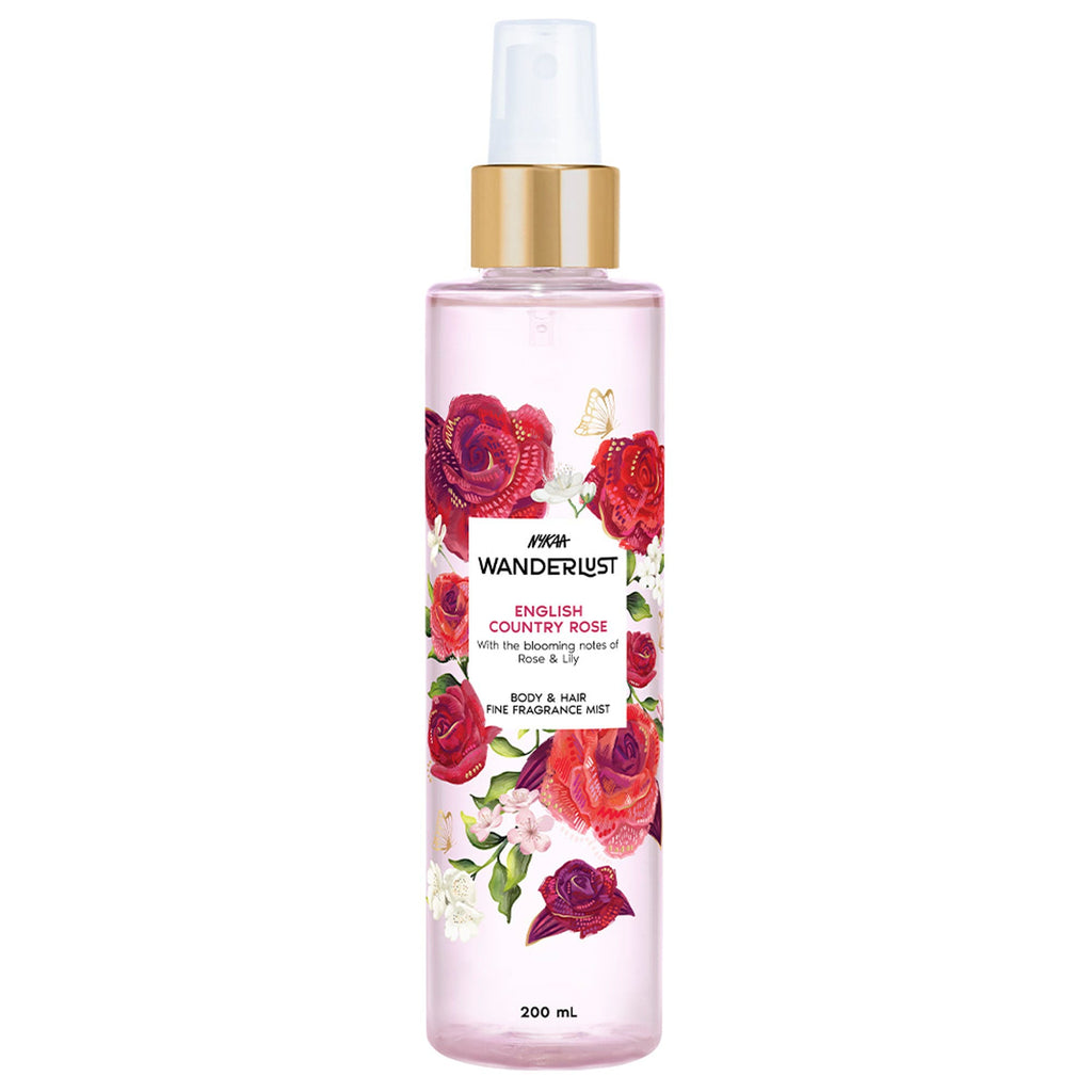 Wanderlust Fragrance Mist For Her - English Country Rose