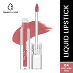 Swiss Beauty Stay On Matte Liquid Lipstick - 4 Intimate Pink