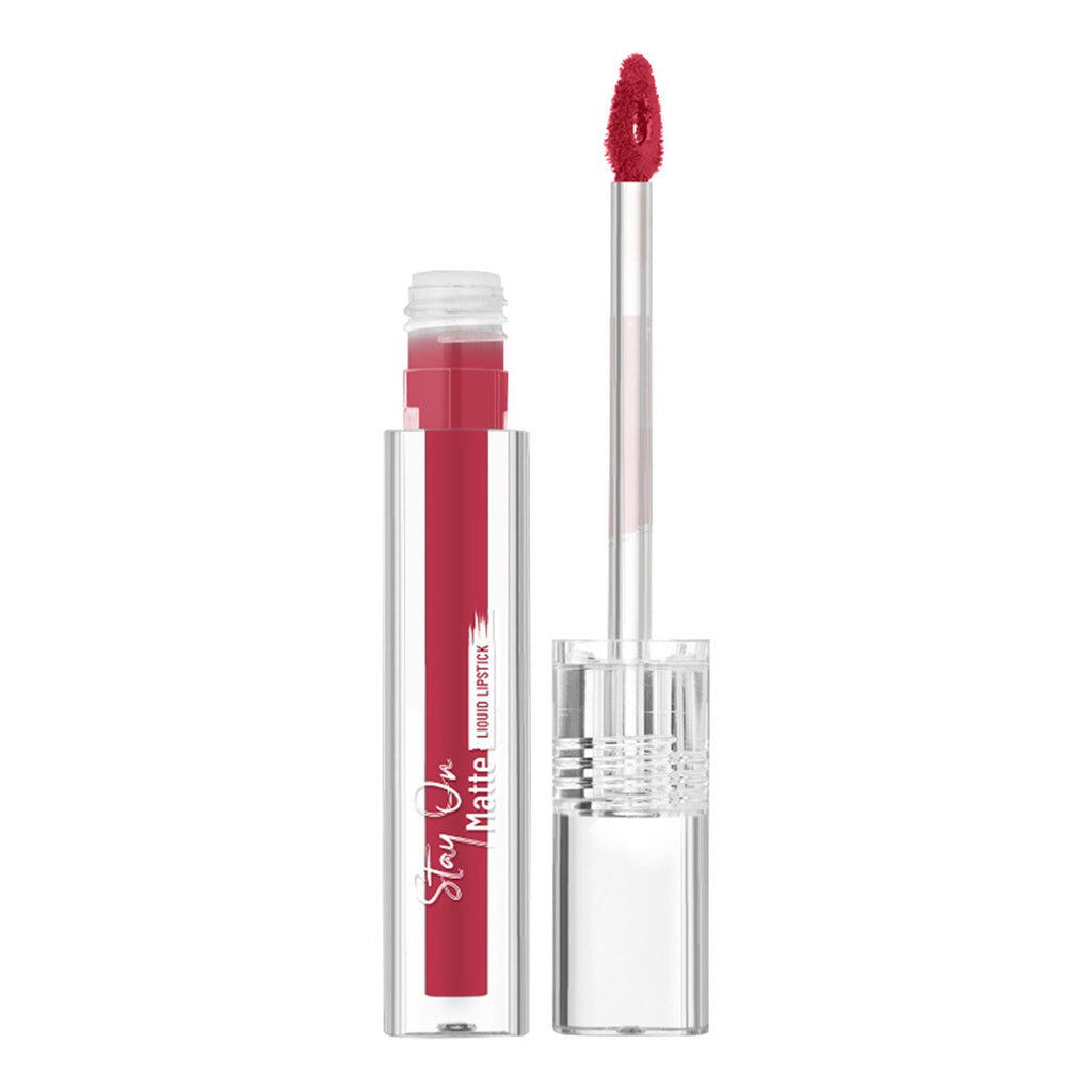 Swiss Beauty Stay On Matte Liquid Lipstick - 8 Signature Red