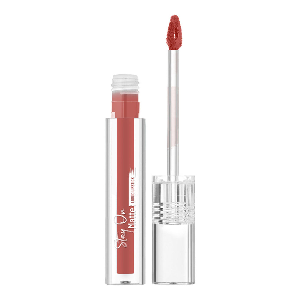 Swiss Beauty Stay On Matte Liquid Lipstick - 9 Fresh Brown